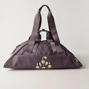 NEW FP Movement by Free People x Vooray studio purple duffle bag